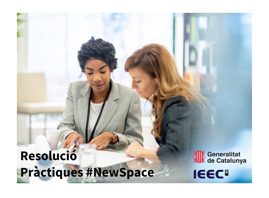 Resolution of the call for internships in companies and research centres in NewSpace projects